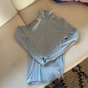 Everlane Light Blue Long Sleeve Tee